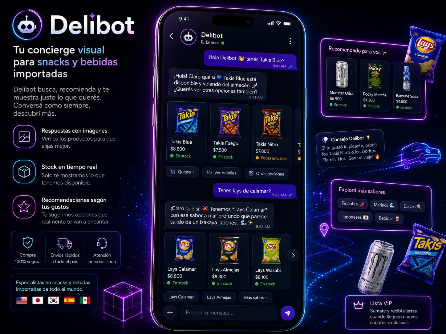 Delibot screenshot 2