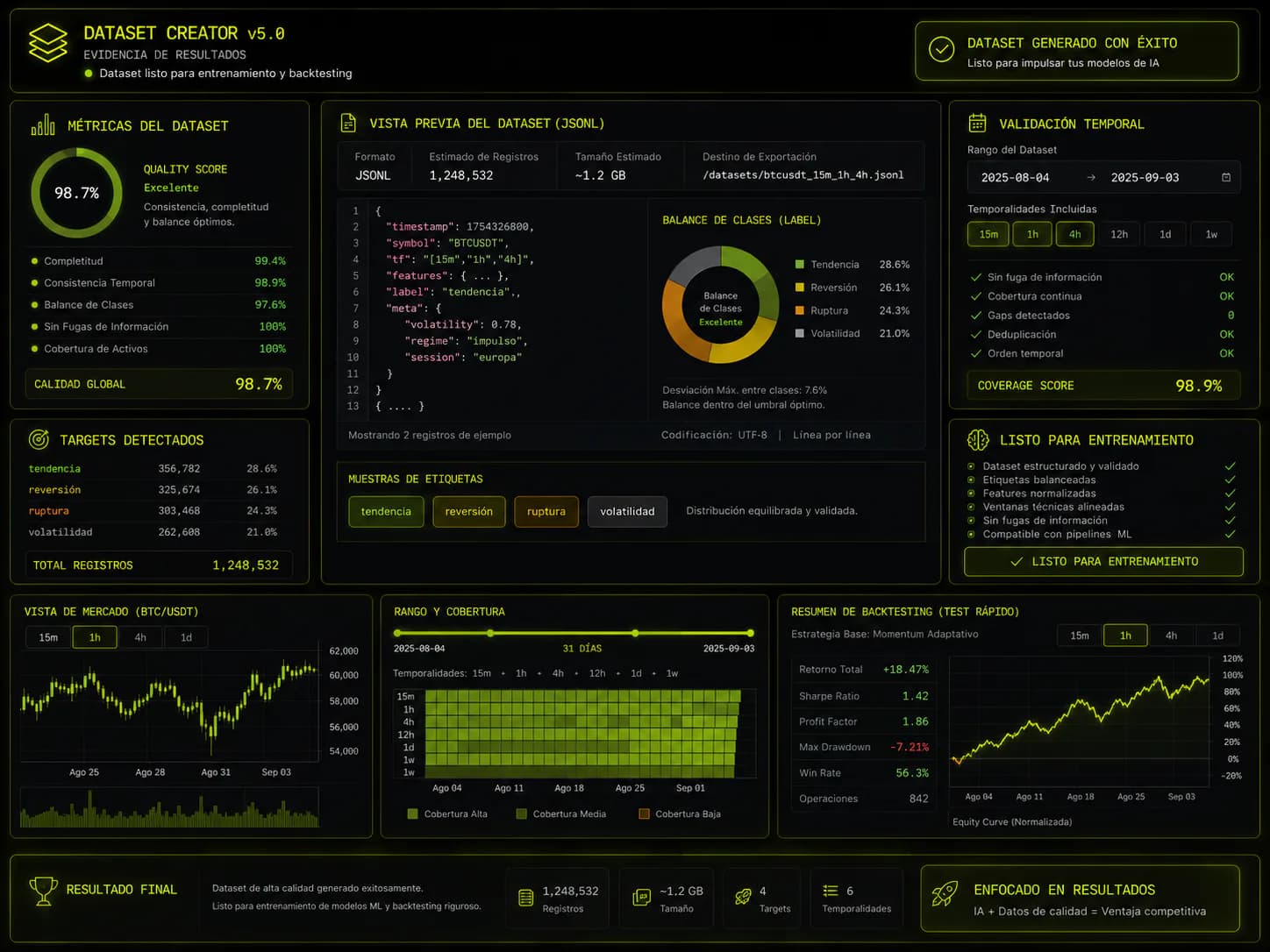 Dataset Creator screenshot 2